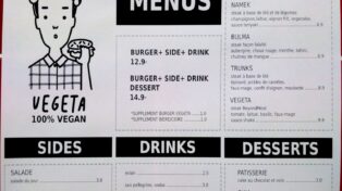 Le menu complet. 100% vegan.