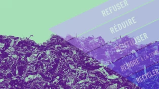 Refuser, réduire, réutiliser, rendre à la terre, recycler.