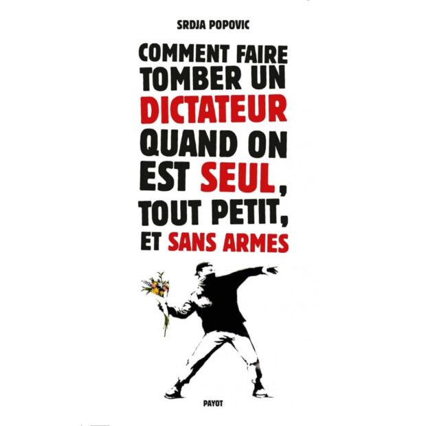 Couverture de "Comment faire tomber un dictateur quand on est seul, tout petit, et sans armes".