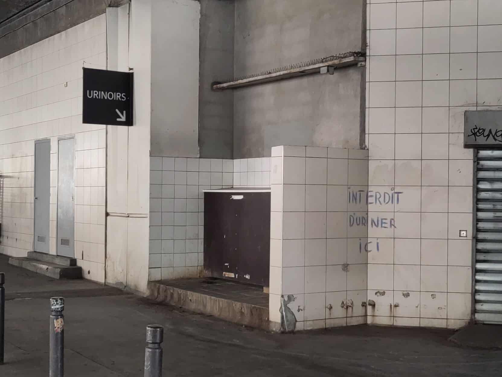 Guide touristique : Urinoir à Gare de Lyon